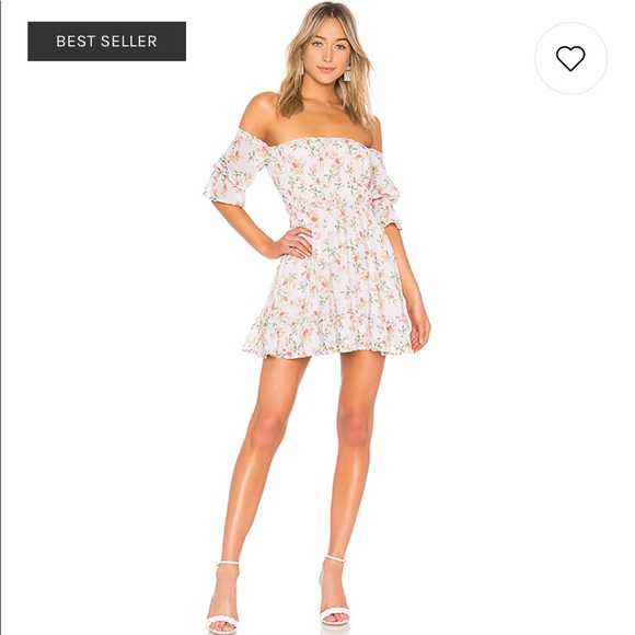 Lovers + Friends Dresses & Skirts - REVOLVE - Wallander Dress in Lilac Floral